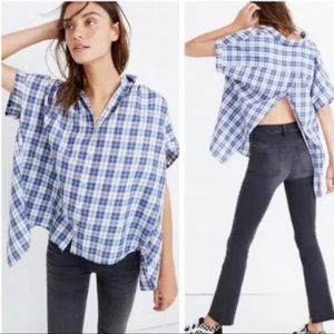 Madewell Central Open-Back Shirt